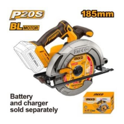 Ingco 20V Lithium-Ion Circular Saw (185mm)