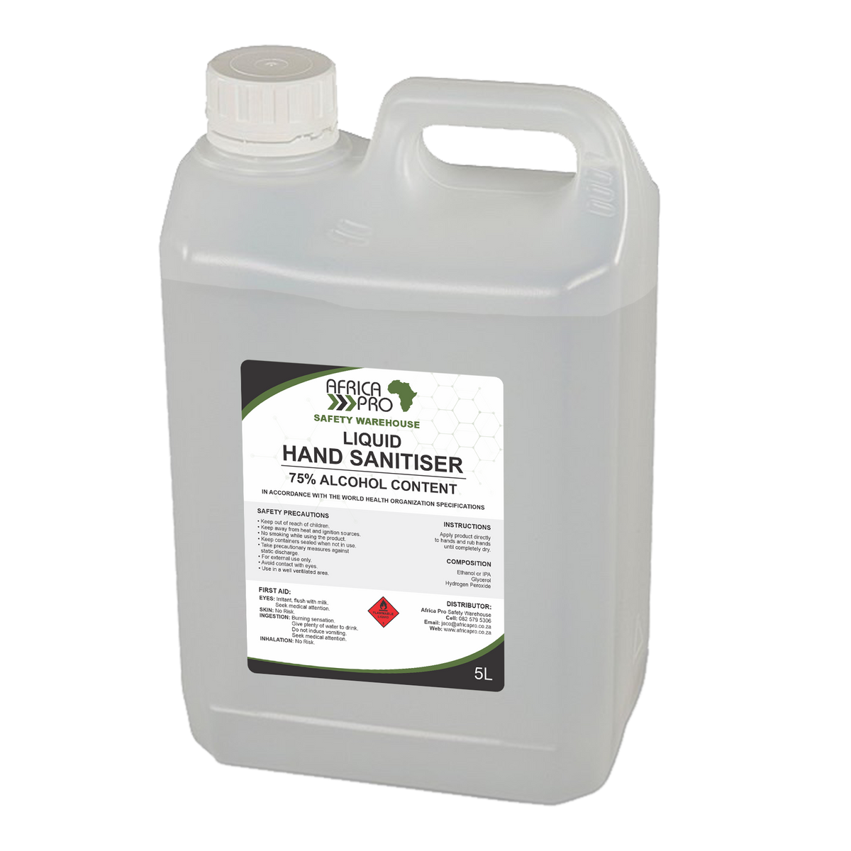 Africa Pro Hand Sanitiser 5lt