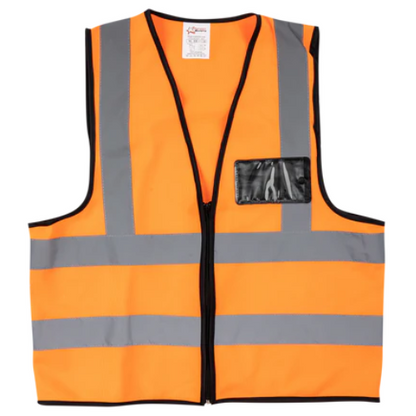 Pioneer High Visibility Solid Vest