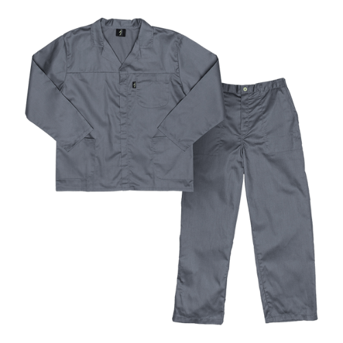 Paramount 80/20 Polycotton Conti Suit Grey