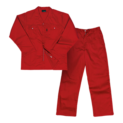 Javlin 4014-PC Polycotton Conti Suit Red